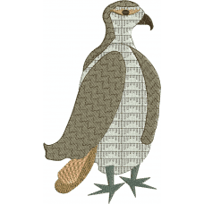 An Albin Hawk embroidery design